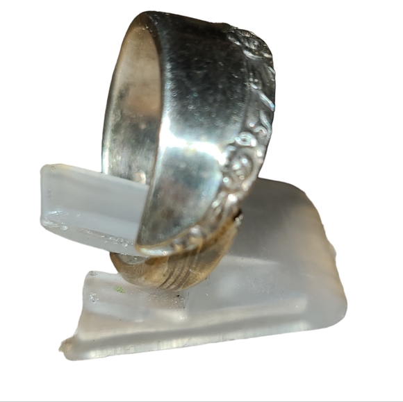3/$30 Handmade Vintage Beautiful Spoon Ring L7 - Picture 4 of 5